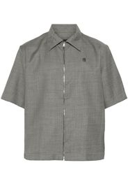 Givenchy 4G-motif wool shirt - Black