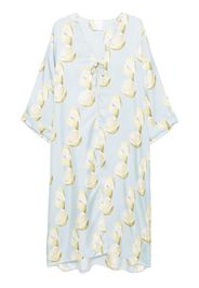 Givenchy lemon-print kaftan - Blue