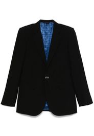 Givenchy 2G-clip wool blazer - Black