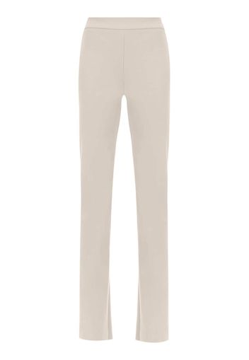 Gloria Coelho high waist flared pants - Neutrals