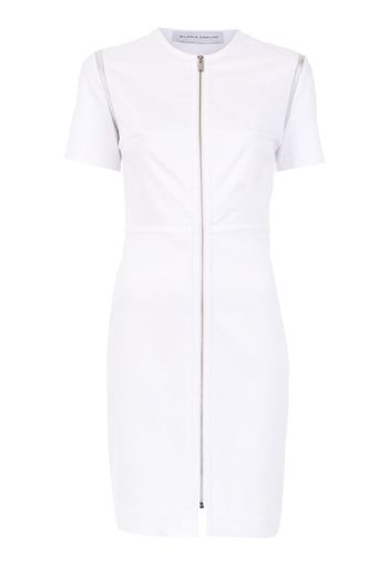 Gloria Coelho zipped dress - White