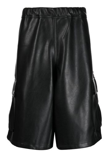 GmbH knee-length cargo shorts - Black