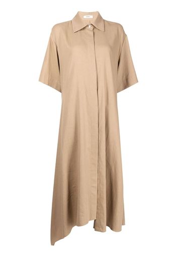 Goen.J straight-cut shirt dress - Brown