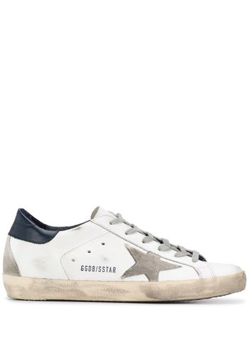 Superstar distressed-finish sneakers