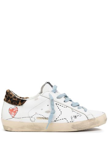 Golden Goose Superstar low-top sneakers - White