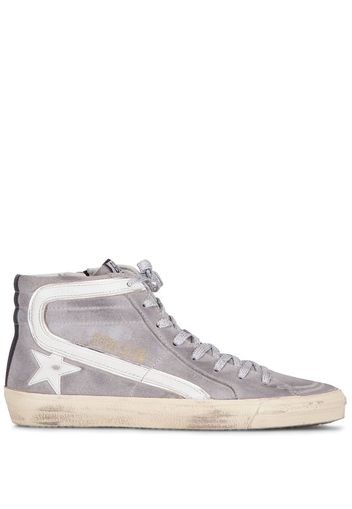 Golden Goose Slide high-top sneakers - Grey