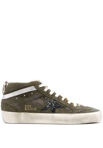 Golden Goose Superstar hi-top sneakers - Green