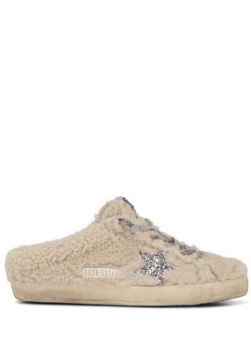 Golden Goose Super-Star Sabot shearling sneakers - Neutrals