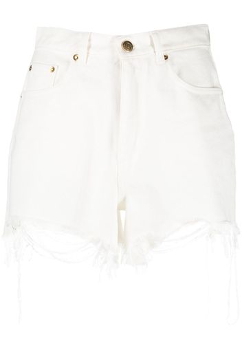 Golden Goose high-rise shorts - White