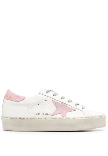 Golden Goose Hi Star platform sneakers - White