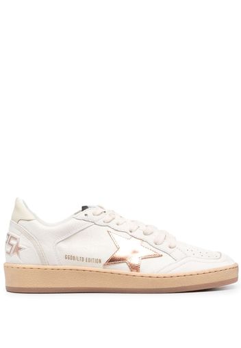 Golden Goose Ball Star leather sneakers - White