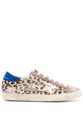 Golden Goose star-patch lace-up sneakers - Neutrals