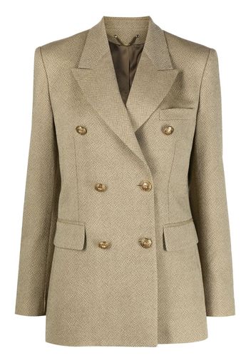 Golden Goose jacquard double-breasted blazer - Neutrals