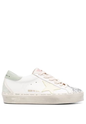 Golden Goose Hi Star leather sneakers - White