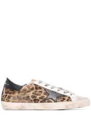 superstar leopard print sneakers