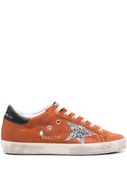 Golden Goose Super Star crystal sneakers - Orange