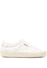 Golden Goose distressed-effect leather sneakers - White