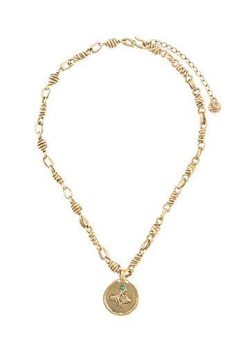 Talisman Taurus medal necklace