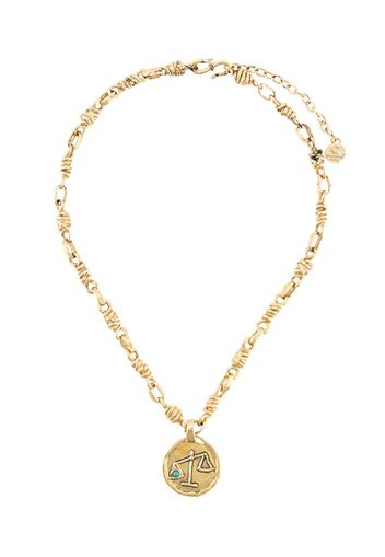 Talisman Libra medal necklace