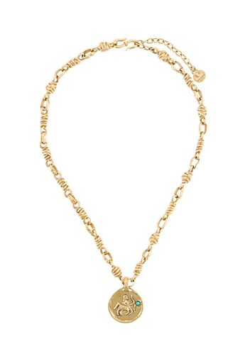 sagittarius medal necklace