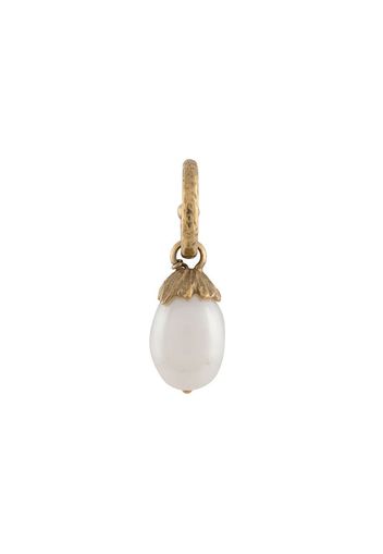 Talisman pearl drop earring