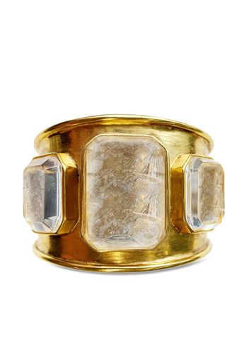Goossens embellished cuff bracelet - Gold