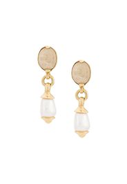 Goossens Long Graine de Gemmes earrings - Gold