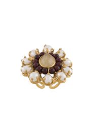 Perle Baroque floral ring