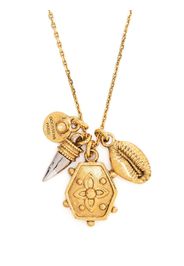 Goossens Maunaloa charm-detail necklace - Gold