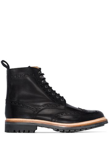 grenson lace up boots