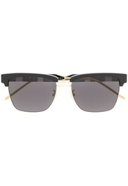 Gucci Eyewear square frame sunglasses - Black