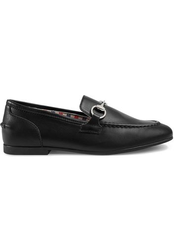 Gucci Kids Children's Gucci Jordaan leather loafer - Black