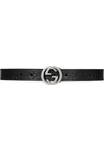 Gucci, Gucci Kids Children's Gucci Forgery belt Black | Ab-serveShops