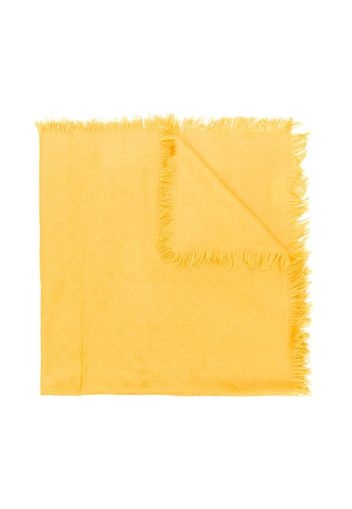 Gucci Kids GG logo scarf - Yellow