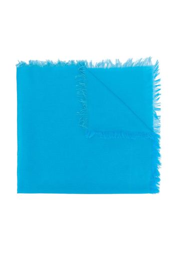 Gucci Kids fringed scarf - Blue