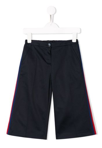 Gucci Kids wide leg trousers - Blue