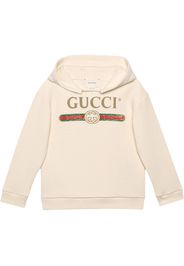 Gucci Kids Baby sweatshirt with Gucci logo - White