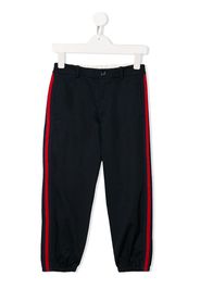 Gucci Kids logo trackpants - Blue