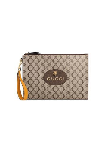 Gucci Neo Vintage GG Supreme pouch - Neutrals