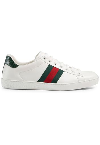 Gucci Ace leather sneakers - White