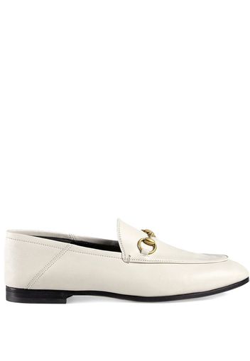 Gucci Leather Horsebit loafer - White