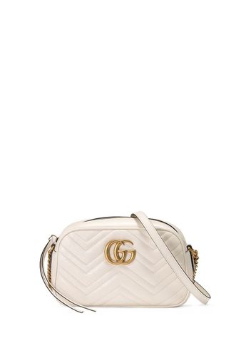 Gucci GG Marmont matelassé shoulder bag - White