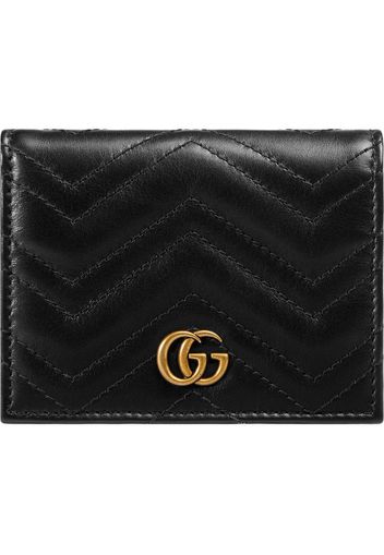 gg marmont matelasse card case