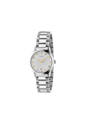 Gucci G-Timeless, 27 mm watch - Silver