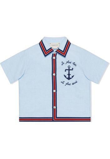 anchor detail shirt