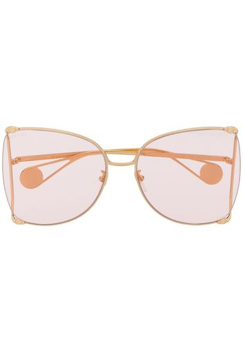 butterfly-frame sunglasses