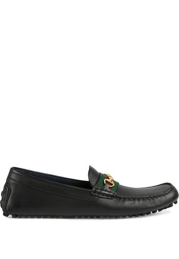 Web detail loafers