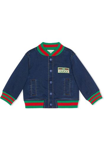 Baby jersey denim jacket