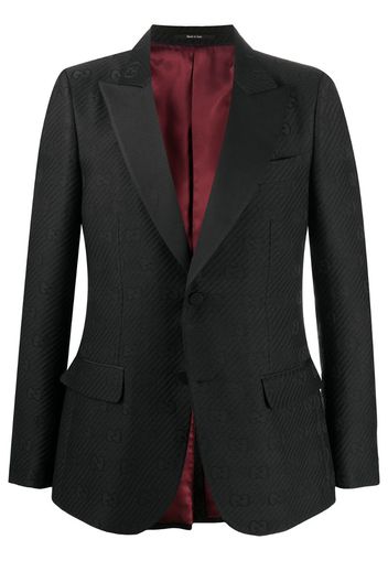 logo monogram blazer