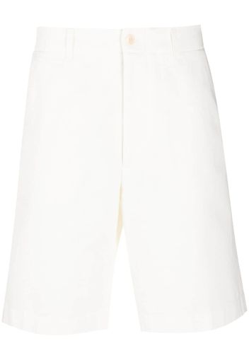 Gucci logo patch bermuda shorts - Neutrals